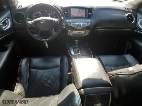 2013 Infiniti JX35 with VIN 5N1AL0MM3DC324326, listed as a Copart auction lot 52241375 with 139,880 mi miles and Salvage Title. Bid and sale history available at carsss.com. Image 8.