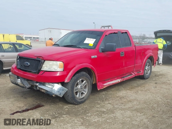 2005 Ford F-150 XLT with VIN 1FTPX12595FA94912, listed as a IAAI auction lot 41545152 with 374,589 mi miles. Bid and sale history available at carsss.com. Image 19.