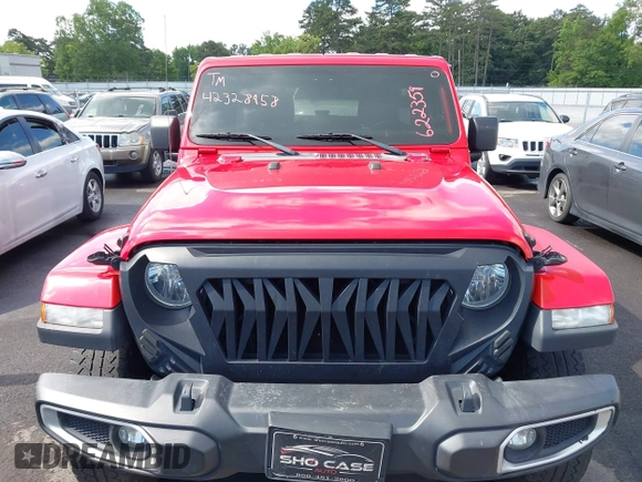 2021 Jeep Wrangler Unlimited Sahara with VIN 1C4HJXEN8MW622359, listed as a IAAI auction lot 42328958 with 100,450 mi miles and . Bid and sale history available at DreamBid. Image 12.