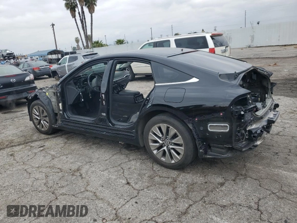 2023 Toyota Mirai XLE with VIN JTDAAAAA1PA008689, listed as a Copart auction lot 42217455 with 24,941 mi miles and Salvage Title. Bid and sale history available at carsss.com. Image 2.