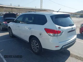 2013 Nissan Pathfinder SV with VIN 5N1AR2MN8DC690656, listed as a IAAI auction lot 42609015 with 178,949 mi miles and . Bid and sale history available at DreamBid. Image 3.
