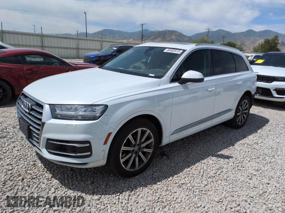 2019 Audi Q7 Premium Plus с VIN WA1LAAF72KD040557, выставлен на аукционе Copart как лот 60482815 с пробегом 62 048 миль миль и Списание • Salvage title. История ставок и продаж доступна на DreamBid. Изображение 1.