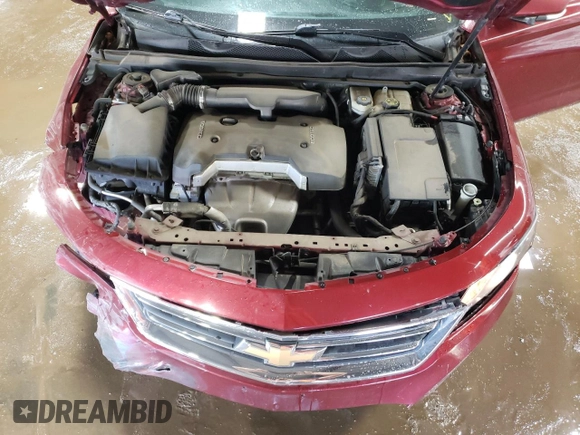 2017 Chevrolet Impala LT with VIN 1G1105SA5HU145359, listed as a Copart auction lot 47818995 with 195,247 mi miles and Salvage Title. Bid and sale history available at DreamBid. Image 11.