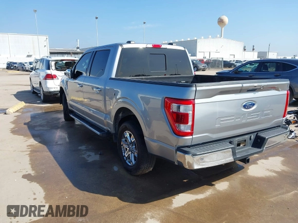2023 Ford F-150 XL with VIN 1FTEW1C56PKD59319, listed as a IAAI auction lot 41539842 with 39,854 mi miles. Bid and sale history available at carsss.com. Image 3.
