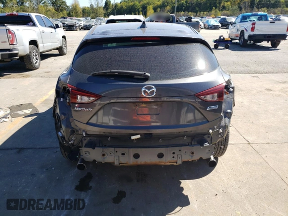 2014 Mazda 3 i Grand Touring with VIN JM1BM1M72E1212149, listed as a Copart auction lot 75026484 with 144,027 mi miles and Salvage Title. Bid and sale history available at DreamBid. Image 6.