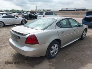 2008 Pontiac Grand Prix z VIN 2G2WP552381115340, wystawiony jako IAAI lot #42117812 z przebiegiem 168 029 mil mil oraz . Historia ofert i sprzedaży dostępna na DreamBid. Obrazek 4.