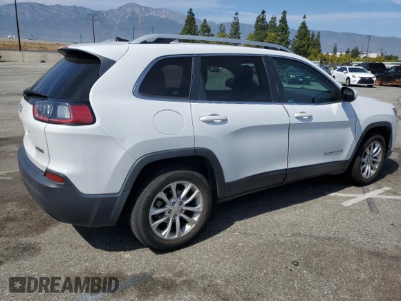 2019 Jeep Cherokee Latitude with VIN 1C4PJLCB5KD392852, listed as a Copart auction lot 50392035 with 80,116 mi miles and Salvage Title. Bid and sale history available at carsss.com. Image 3.