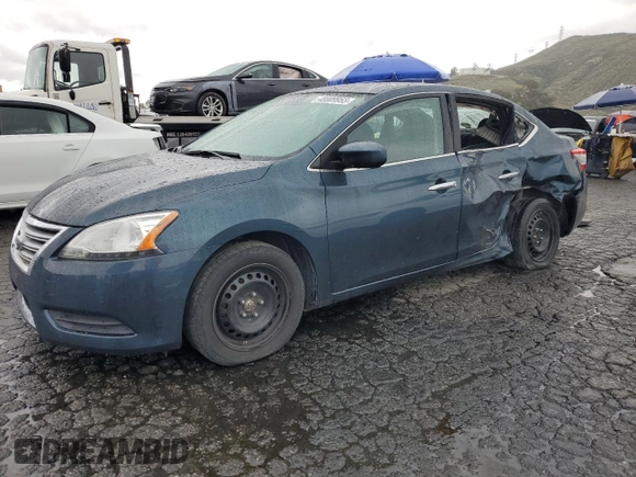 2015 Nissan Sentra SR with VIN 3N1AB7APXFY243321, listed as a Copart auction lot 48809955 with 106,298 mi miles and Salvage Title. Bid and sale history available at DreamBid. Image 1.