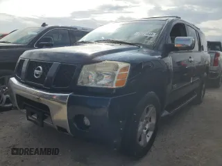 2007 Nissan Armada SE with VIN 5N1AA08C77N721697, listed as a Copart auction lot 78221044 with 316,585 mi miles and Salvage title. Bid and sale history available at DreamBid. Image 1.