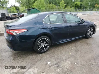 2018 Toyota Camry LE with VIN 4T1B11HK8JU547525, listed as a Copart auction lot 58334445 with 120,602 mi miles and Salvage title. Bid and sale history available at DreamBid. Image 3.