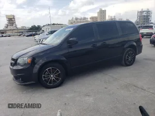 2018 Dodge Grand Caravan SE Plus with VIN 2C4RDGBG2JR199767, listed as a Copart auction lot 54182325 with 137,522 mi miles and Salvage Title. Bid and sale history available at DreamBid. Image 1.