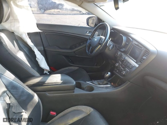 2012 Kia Optima SX with VIN 5XXGR4A6XCG030348, listed as a IAAI auction lot 41002991 with 170,010 mi miles. Bid and sale history available at carsss.com. Image 5.