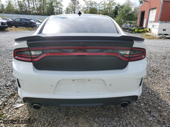 2020 Dodge Charger Scat Pack Widebody with VIN 2C3CDXGJ0LH240842, listed as a Copart auction lot 74261154 with 39,218 mi miles and Non Repairable. Bid and sale history available at carsss.com. Image 6.