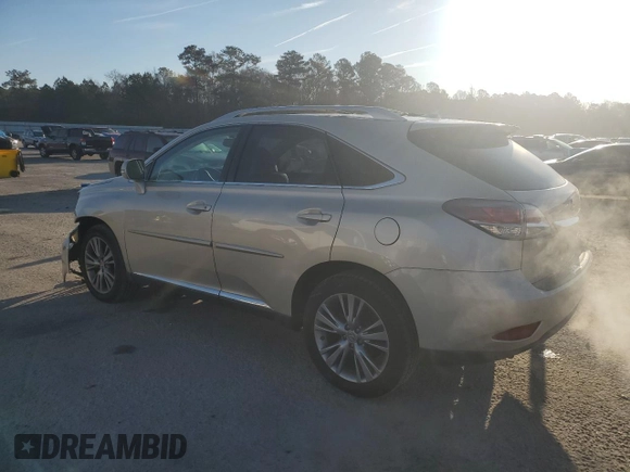 2013 Lexus RX 350 with VIN 2T2BK1BA0DC190288, listed as a Copart auction lot 49587935 with 123,730 mi miles and Salvage Title. Bid and sale history available at carsss.com. Image 2.
