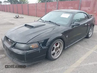 2002 Ford Mustang GT Deluxe with VIN 1FAFP42X12F187410, listed as a IAAI auction lot 42117675 with 175,052 mi miles. Bid and sale history available at carsss.com. Image 2.