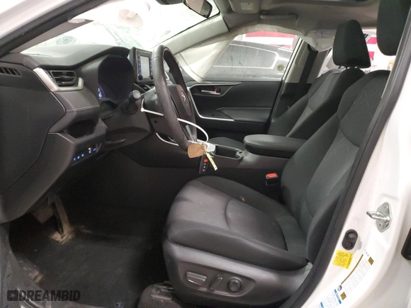 2022 Toyota RAV4 Hybrid XLE with VIN JTMRWRFV0ND140546, listed as a Copart auction lot 46053405 with 26,011 mi miles and Salvage Title. Bid and sale history available at carsss.com. Image 7.