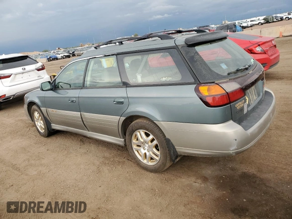 2002 Subaru Legacy Outback Limited с VIN 4S3BH686827601860, выставлен на аукционе Copart как лот 61432045 с пробегом 273 452 миль миль и Чистый • Clean title. История ставок и продаж доступна на DreamBid. Изображение 2.
