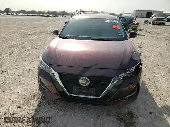 2020 Nissan Sentra SV with VIN 3N1AB8CV4LY306331, listed as a Copart auction lot 47730025 with 40,534 mi miles and Salvage Title. Bid and sale history available at carsss.com. Image 11.