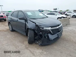 2022 Chevrolet Equinox LS with VIN 3GNAXHEV2NS236420, listed as a IAAI auction lot 42078477 with 37,282 mi miles and . Bid and sale history available at DreamBid. Image 1.