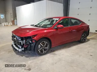 2024 Nissan Sentra SV with VIN 3N1AB8CV5RY215576, listed as a Copart auction lot 59936455 with 11,872 mi miles and Salvage title. Bid and sale history available at DreamBid. Image 1.
