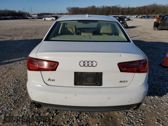 2012 Audi A6 Premium Plus with VIN WAUDFAFC6CN169418, listed as a Copart auction lot 84916094 with Not provided miles and Salvage title. Bid and sale history available at DreamBid. Image 6.