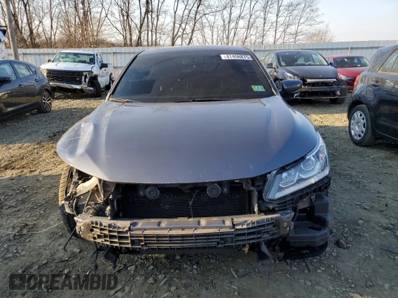 2016 Honda Accord Sport with VIN 1HGCR2F57GA075558, listed as a Copart auction lot 47458875 with 123,850 mi miles and Salvage title. Bid and sale history available at DreamBid. Image 5.