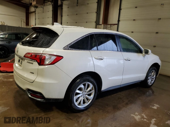 2016 Acura RDX with VIN 5J8TB4H39GL020903, listed as a Copart auction lot 45194125 with 170,926 mi miles and Salvage Title. Bid and sale history available at carsss.com. Image 3.