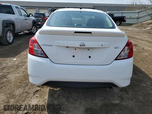 2019 Nissan Versa SV with VIN 3N1CN7AP0KL851937, listed as a Copart auction lot 54154575 with 67,344 mi miles and Salvage title. Bid and sale history available at DreamBid. Image 6.