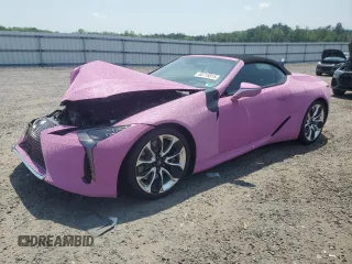 2021 Lexus LC 500h с VIN JTHKPAAY8MA104085, выставлен на аукционе Copart как лот 60715815 с пробегом 17 437 миль миль и Списание • Salvage title. История ставок и продаж доступна на DreamBid. Изображение 1.