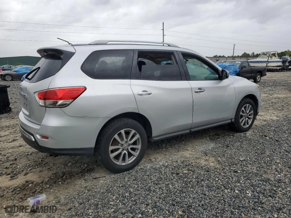 2016 Nissan Pathfinder S with VIN 5N1AR2MN2GC616346, listed as a Copart auction lot 49992455 with 151,624 mi miles and Salvage Title. Bid and sale history available at carsss.com. Image 3.