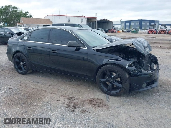 2010 Audi A4 2.0T Premium Plus with VIN WAUFFAFL5AN071096, listed as a IAAI auction lot 41994347 with 237,862 mi miles. Bid and sale history available at carsss.com. Image 1.