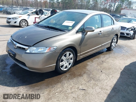 2006 Honda Civic LX with VIN 2HGFA16596H514483, listed as a IAAI auction lot 41889508 with 148,412 mi miles and . Bid and sale history available at DreamBid. Image 17.