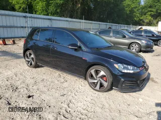 2021 Volkswagen Golf GTI S with VIN 3VW6T7AU3MM010114, listed as a Copart auction lot 51932824 with 42,183 mi miles. Bid and sale history available at carsss.com. Image 4.