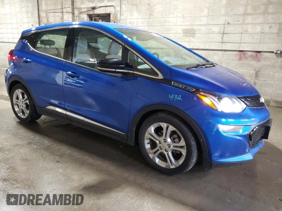 2020 Chevrolet Bolt EV LT with VIN 1G1FY6S05L4118490, listed as a Copart auction lot 61223505 with 48,979 mi miles and Salvage title. Bid and sale history available at DreamBid. Image 4.