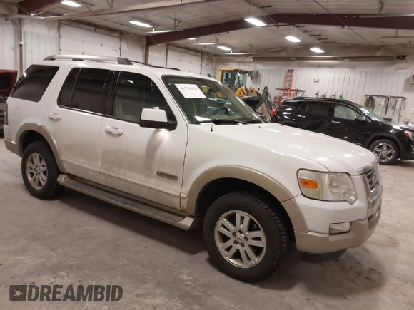 2007 Ford Explorer Eddie Bauer with VIN 1FMEU74E97UB72339, listed as a IAAI auction lot 41790838 with 287,609 mi miles and . Bid and sale history available at DreamBid. Image 1.