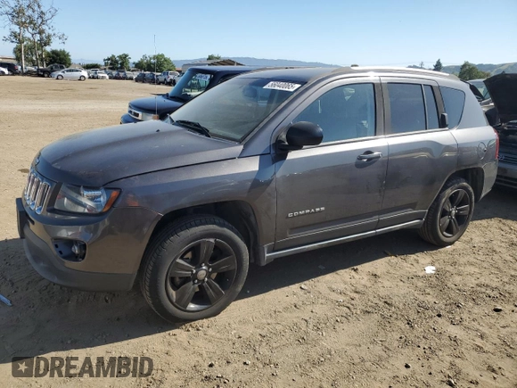 2016 Jeep Compass Sport SE z VIN 1C4NJDBB1GD779260, wystawiony jako Copart lot #56040065 z przebiegiem Nie podano mil oraz Czysty tytuł • Clean title. Historia ofert i sprzedaży dostępna na DreamBid. Obrazek 1.