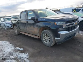 2019 Chevrolet Silverado 1500 LT with VIN 1GCPYDEK9KZ387882, listed as a IAAI auction lot 41156154 with 174,267 mi miles. Bid and sale history available at carsss.com. Image 1.