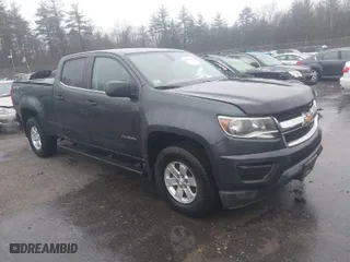 2018 Chevrolet Colorado 4WD Work Truck with VIN 1GCGTBEN9J1263265, listed as a IAAI auction lot 41171532 with 100,645 mi miles. Bid and sale history available at carsss.com. Image 1.