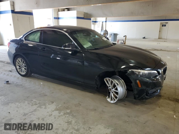 2015 BMW 2 Series 228i xDrive with VIN WBA1G9C51FVX96763, listed as a Copart auction lot 69091454 with 100,816 mi miles and Salvage Title. Bid and sale history available at DreamBid. Image 4.