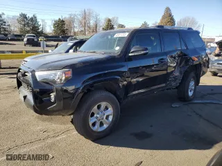 2022 Toyota 4Runner SR5 Premium with VIN JTENU5JRXN5992514, listed as a Copart auction lot 46811285 with 59,763 mi miles and Salvage Title. Bid and sale history available at carsss.com. Image 1.