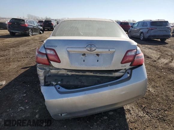 2009 Toyota Camry with VIN 4T1BE46K49U376857, listed as a Copart auction lot 48956855 with 124,827 mi miles and Salvage Title. Bid and sale history available at DreamBid. Image 6.