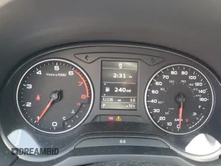 2015 Audi S3 2.0T Premium Plus with VIN WAUBFGFF0F1118125, listed as a Copart auction lot 48136713 with 51,538 mi miles. Bid and sale history available at carsss.com. Image 9.