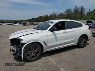 2019 BMW X4 M40i with VIN 5UXUJ5C51KLJ63095, listed as a Copart auction lot 59024485 with 63,886 mi miles and Salvage title. Bid and sale history available at DreamBid. Image 1.