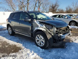 2013 Nissan Murano SL with VIN JN8AZ1MW4DW308620, listed as a Copart auction lot 86963814 with 130,652 mi miles and Salvage Title. Bid and sale history available at carsss.com. Image 4.