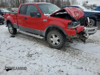 2005 Ford F-150 XLT с VIN 1FTPX045X5KC07863, выставлен на аукционе Copart как лот 41750185 с пробегом 181 401 миль миль и Чистый • Clean title. История ставок и продаж доступна на DreamBid. Изображение 4.