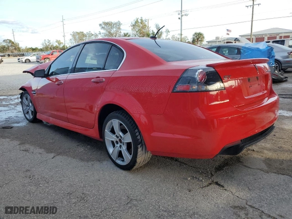 2008 Pontiac G8 GT with VIN 6G2EC57YX8L139768, listed as a Copart auction lot 80134414 with 130,649 mi miles and Salvage Title. Bid and sale history available at carsss.com. Image 2.
