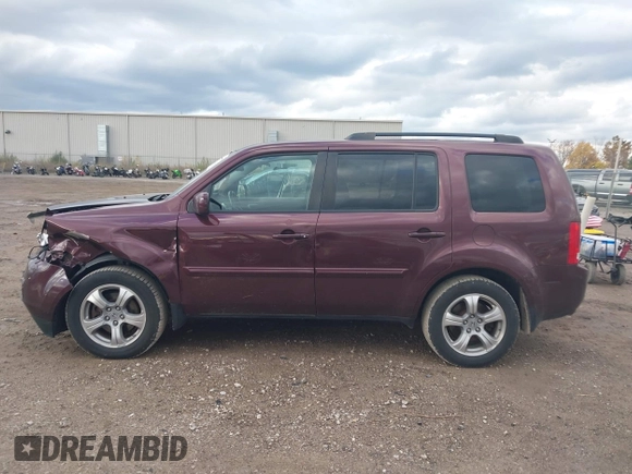 2013 Honda Pilot EX-L with VIN 5FNYF4H60DB066282, listed as a IAAI auction lot 40836817 with 244,122 mi miles and . Bid and sale history available at carsss.com. Image 14.
