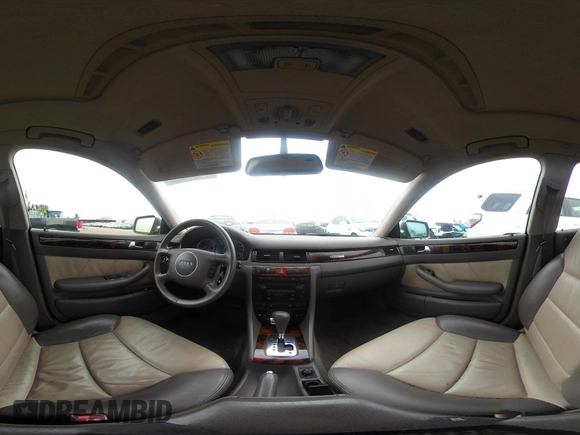 2003 Audi allroad A6 V8 with VIN WA1YD54B83N046581, listed as a IAAI auction lot 41885626 with 80,720 mi miles and . Bid and sale history available at DreamBid. Image 19.