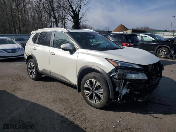 2022 Nissan Rogue SV with VIN 5N1BT3BB9NC714419, listed as a Copart auction lot 43451225 with 31,445 mi miles and Salvage Title. Bid and sale history available at carsss.com. Image 4.