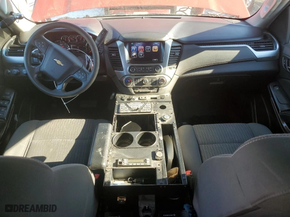 2019 Chevrolet Tahoe Commercial with VIN 1GNSKFEC9KR392023, listed as a Copart auction lot 88922385 with 90,181 mi miles and Salvage Title. Bid and sale history available at carsss.com. Image 8.